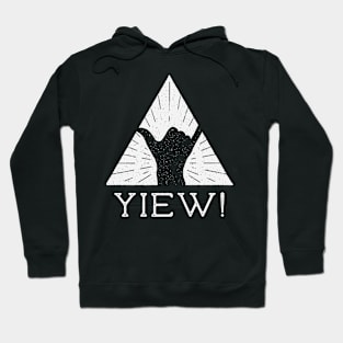 Hand Finger Triangle Hoodie